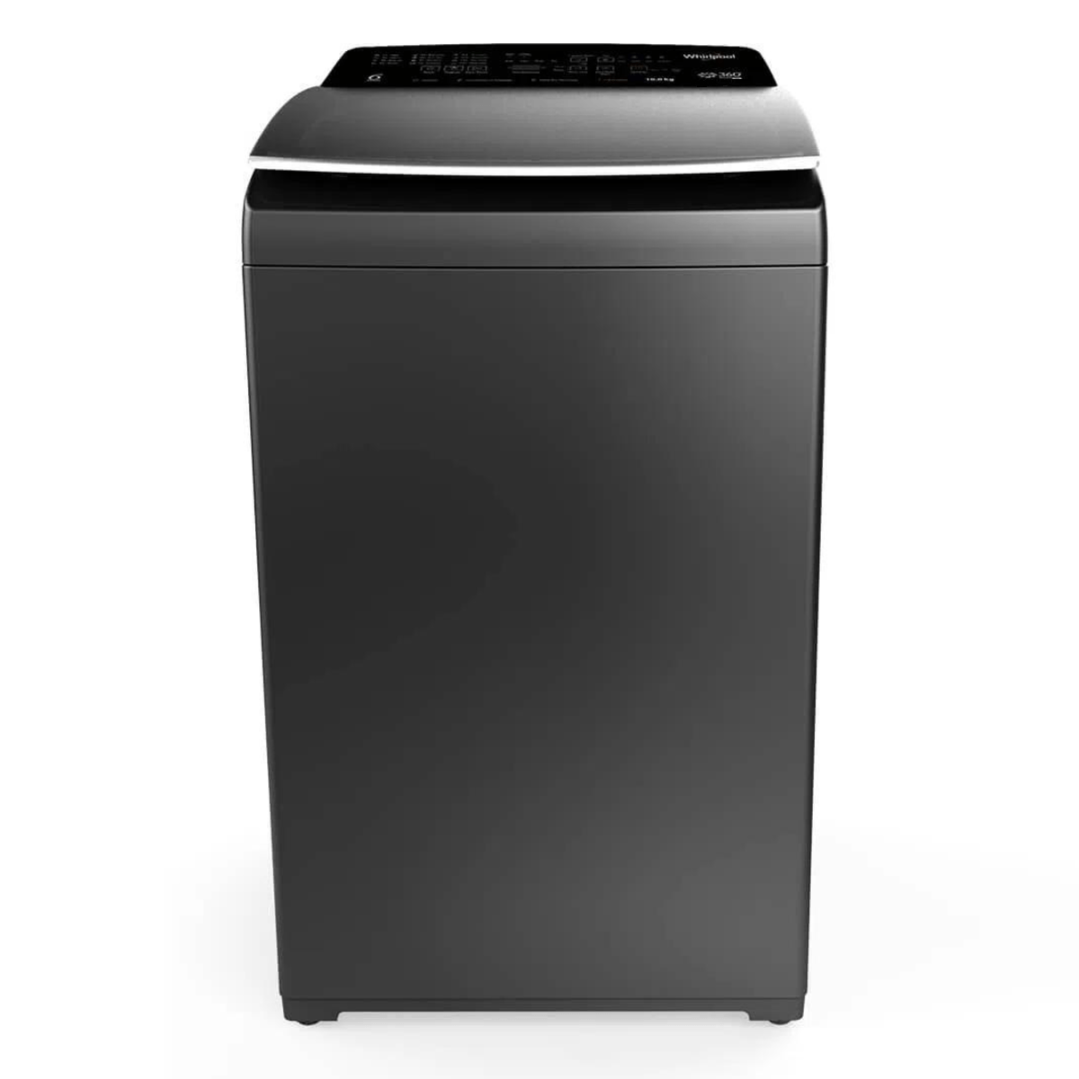 Whirlpool 360° Bloomwash Pro 10 Kg 5 Star Fully Automatic Top Load Washing Machine with In-Built Heater (Graphite Grey)