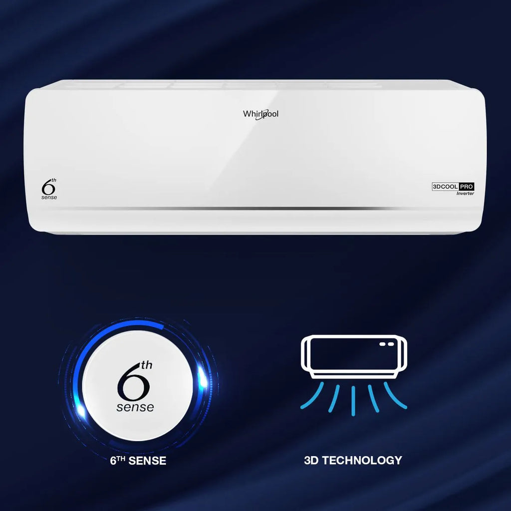 Whirlpool 1.5 Ton 3 Star Inverter Split AC 41503 3DCool Pro - Kanha Electronics Amritsar
