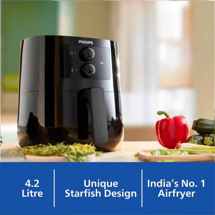Philips 4.1L Air Fryer | HD9200/90 | Rapid Air Technology