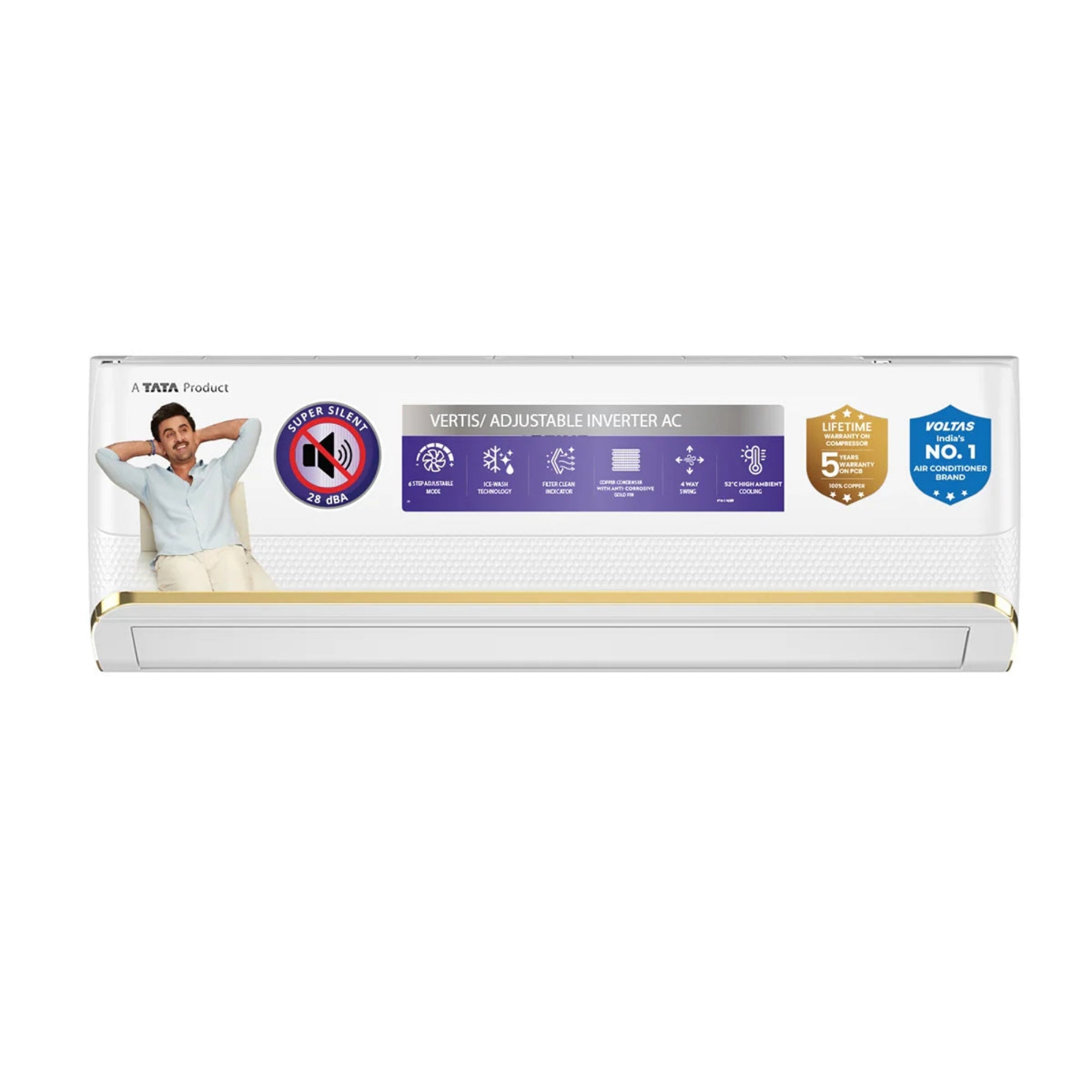 Voltas 1.5 Ton 3 Star Inverter Split AC
