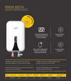 V-Guard Maha 3 Litre Instant Water Geyser White 3000W Free Installation - Kanha Electronics Amritsar