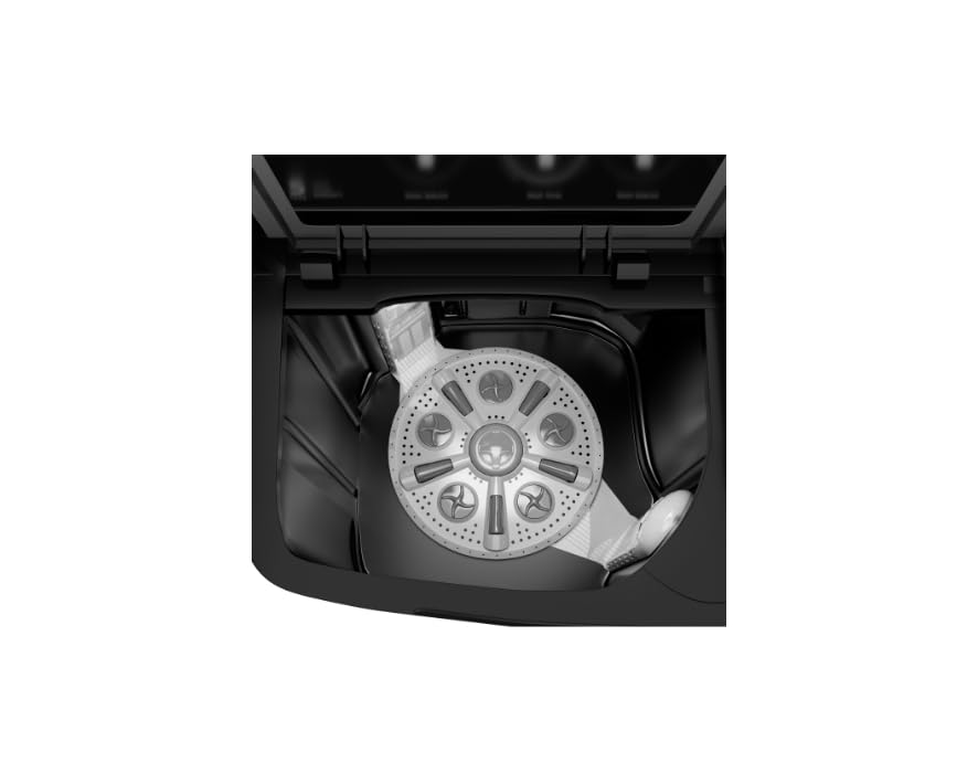 Godrej 10 Kg 5 Star Semi-Automatic Top Loading Washing Machine (WS EDGE RIO 100 5.0 TB3 SLGR, Slate Grey)