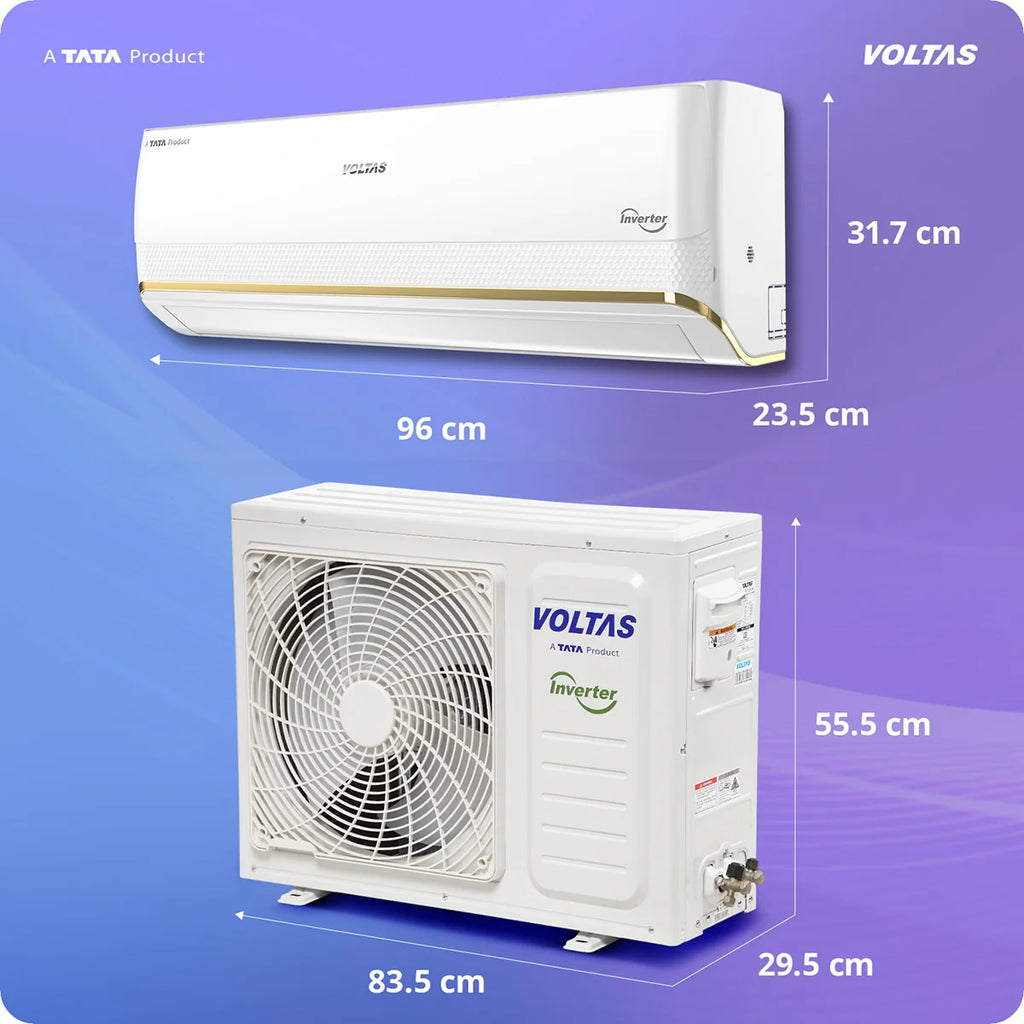 Voltas 1.5 Ton 3 Star Inverter Split AC