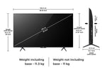 TCL 55 Inch (139 cm) QLED 4K UHD Smart Google TV P7K