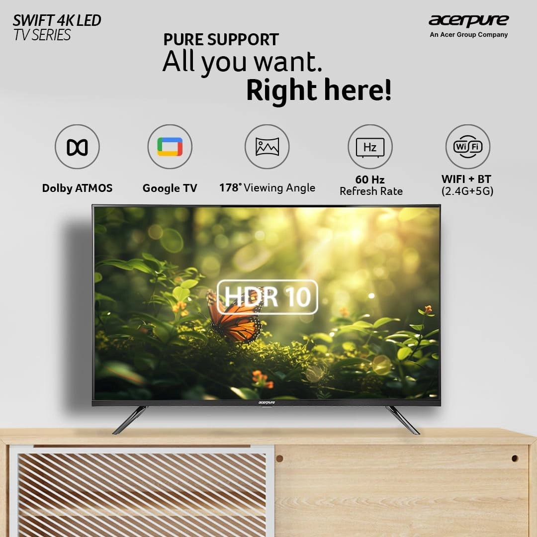 Acerpure Aspire Neo 43 Inch 4K Ultra HD Smart Google TV (AP43UG51ASFTD)
