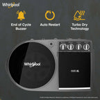 Whirlpool 11kg Refrigerator Tub and Dynamix Detergent Dispenser with 5 Years Product Warranty
