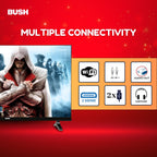 Bush 32 Inch HD Smart LED TV (80 cm) - JMK32 PRO