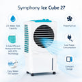 Symphony Ice Cube 27 Personal Room Air Cooler