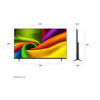 LG 165.1 cm (65 inch) NanoCell 4K Ultra HD Smart TV with Magic Remote | Alpha 7 AI Processor 4K Gen9 | HDR10 & HLG | 60Hz Native Refresh Rate | webOS Smart Platform | AI Sound | Slim Design | 2026 Edition