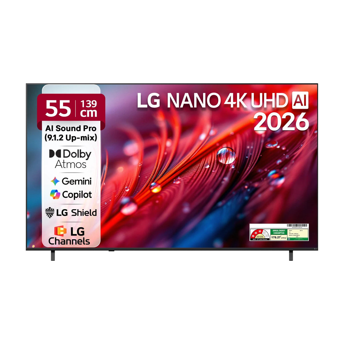 LG 55-inch NANO 4K UHD AI  Smart TV 2026 at Kanha Electronics in Amritsar
