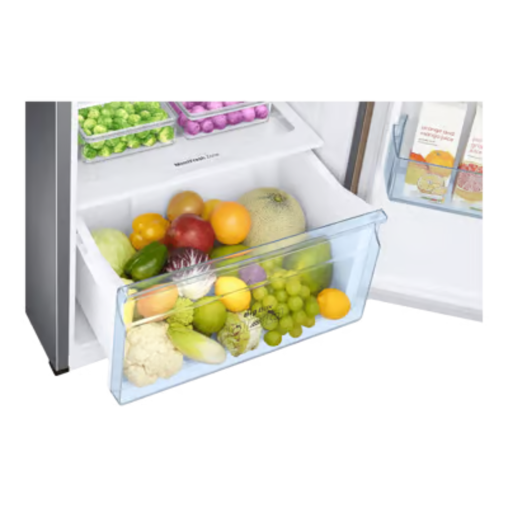 Samsung 301 Litres 2 Star Convertible 5-in-1 Frost Free Double Door Refrigerator (RT34C4522YB/HL, Bronze Archi)