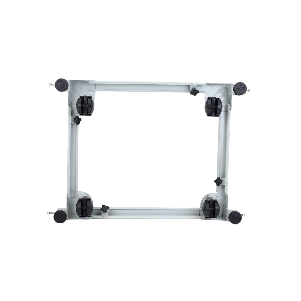 Universal Adjustable Washing Machine Trolley with Wheels (Top & Front Load)