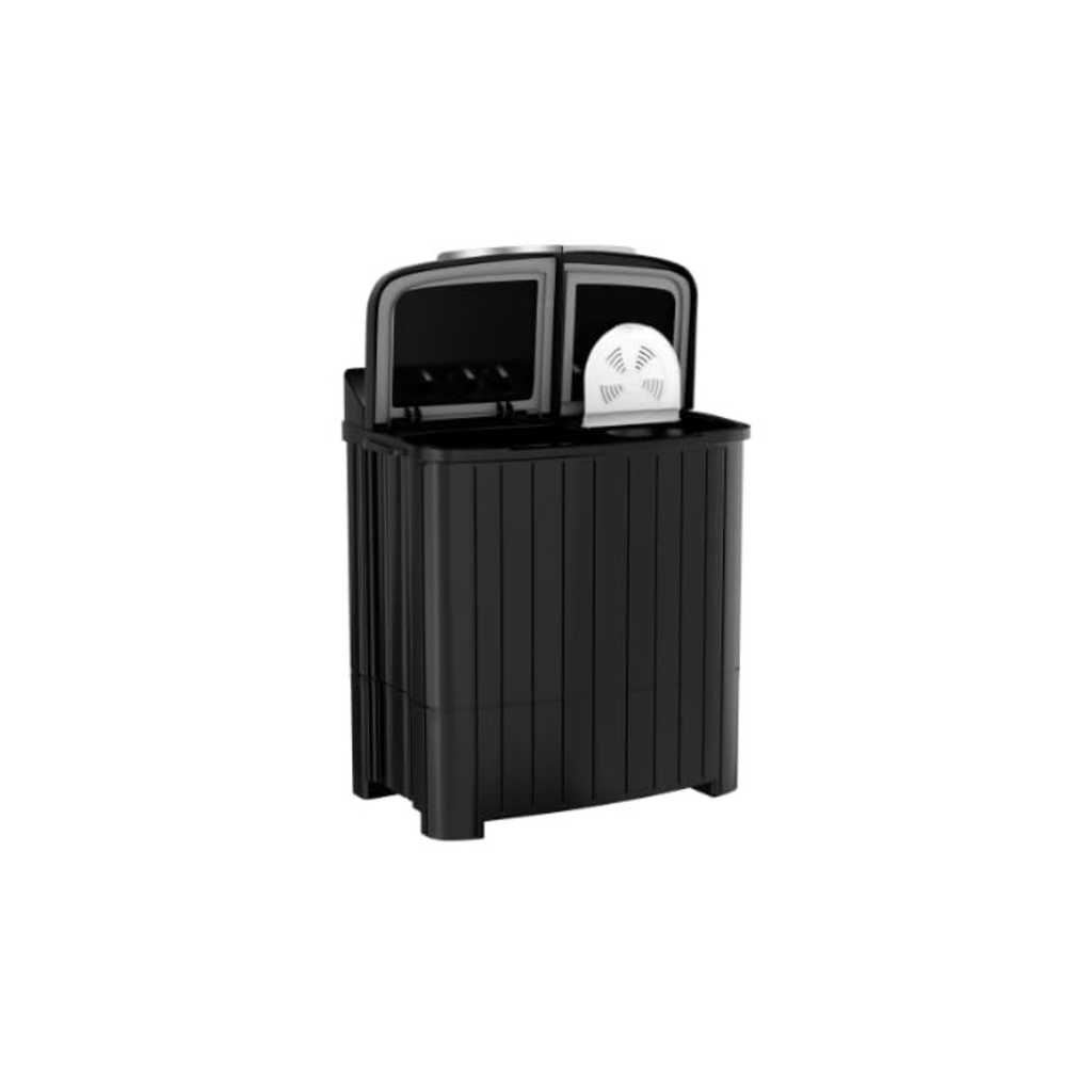 Godrej WS EDGE RIO 100 10Kg washing machine with toughened glass soft-close lids
