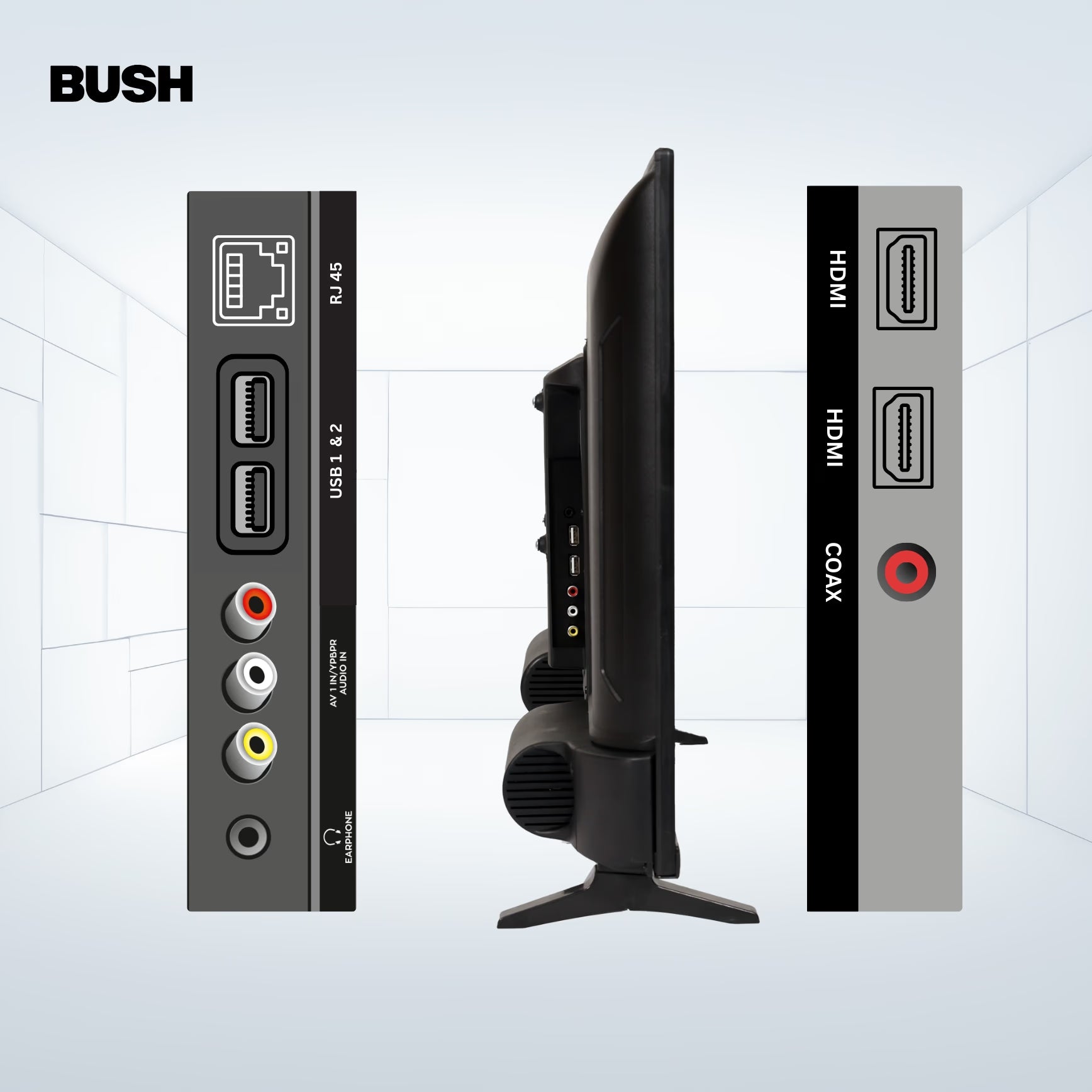 Bush 32 Inch HD Smart LED TV (80 cm) - JMK32 PRO