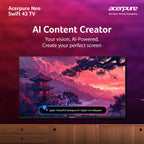 Acerpure 43 Inch 4K UHD Smart TV AP43UG75PSFN5 – Google TV 5.0 | Dolby Atmos | 30W Sound | HDR10