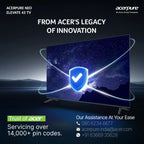 Acerpure 43 Inch 4K UHD Smart TV AP43UG75PSFN5 – Google TV 5.0 | Dolby Atmos | 30W Sound | HDR10