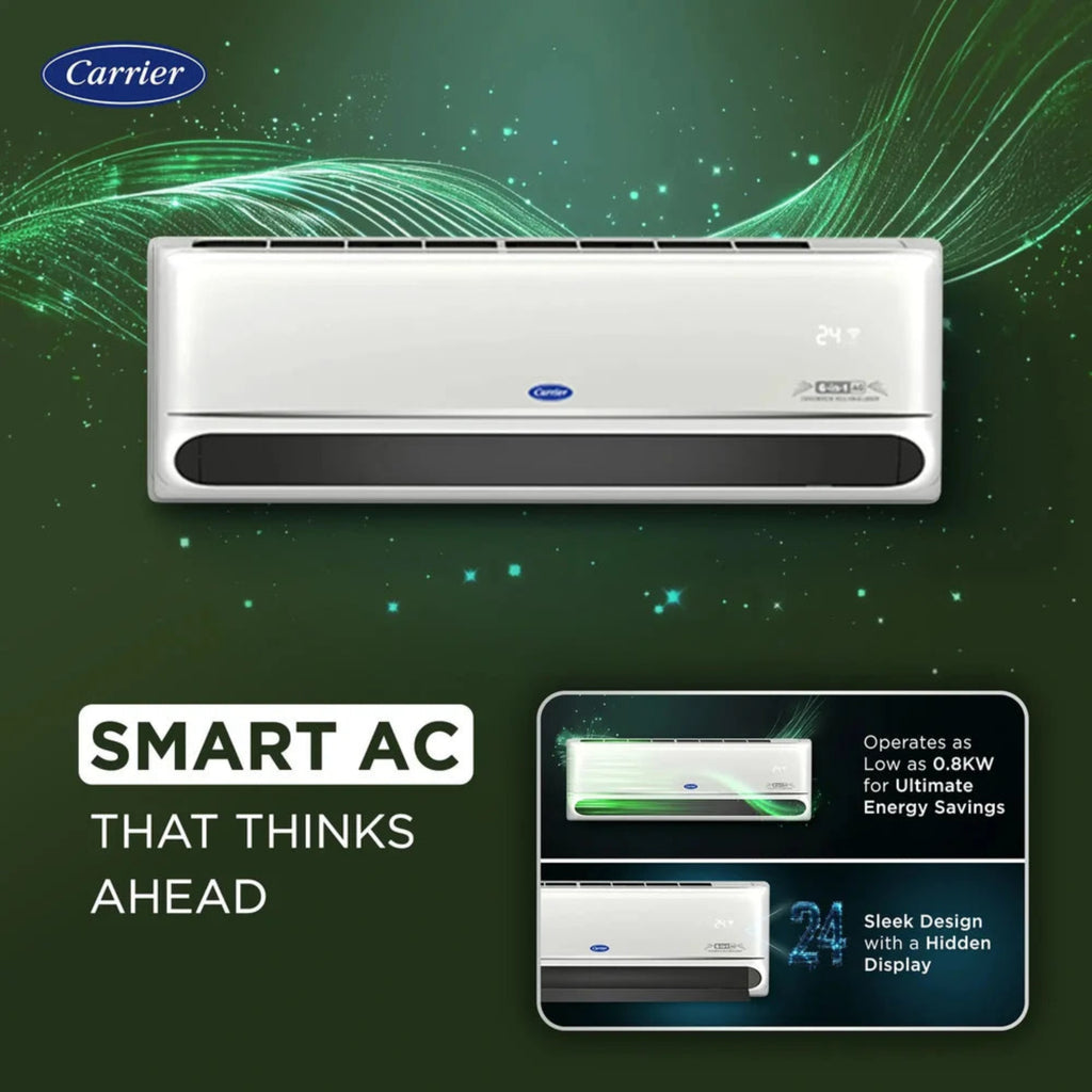 Carrier 1.5 Ton 3 star Hot & Cold Inverter AC