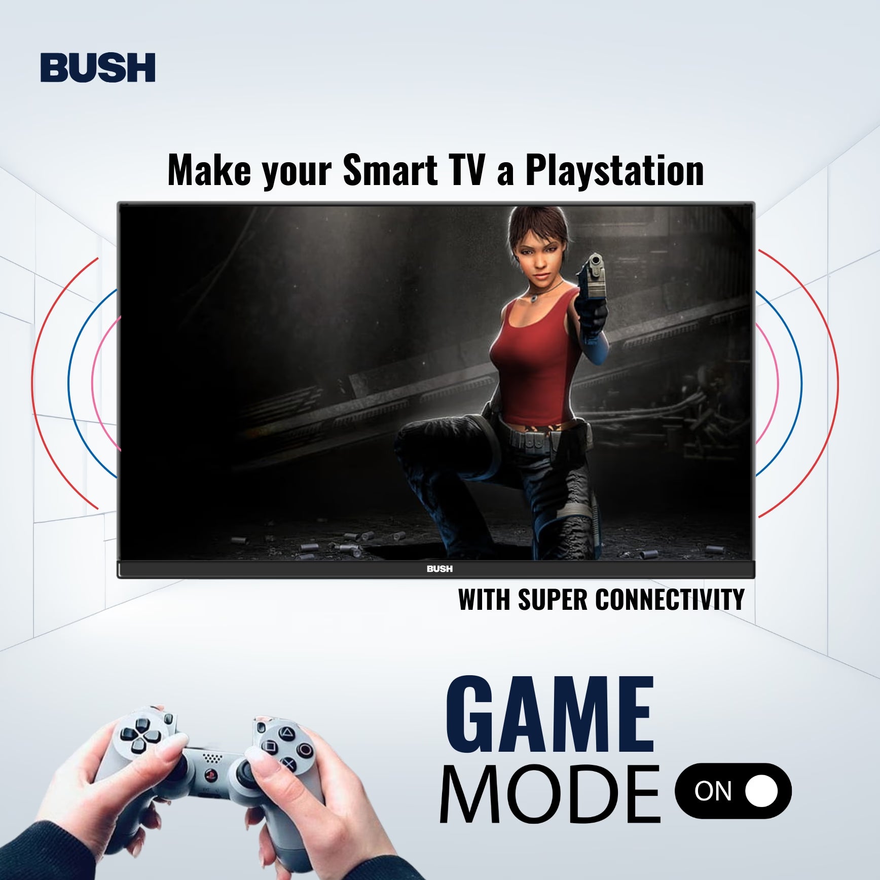 Bush 32 Inch HD Smart LED TV (80 cm) - JMK32 PRO