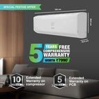 Free Heavy-Duty Voltage Stabilizer Included with Godrej 1.5T 5 Star AC Purchase