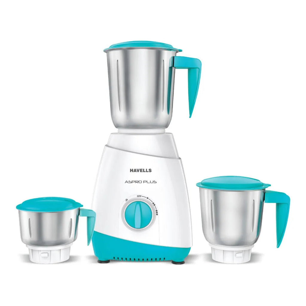 Havells Aspro Plus 500W Mixer Grinder with 3 Jars