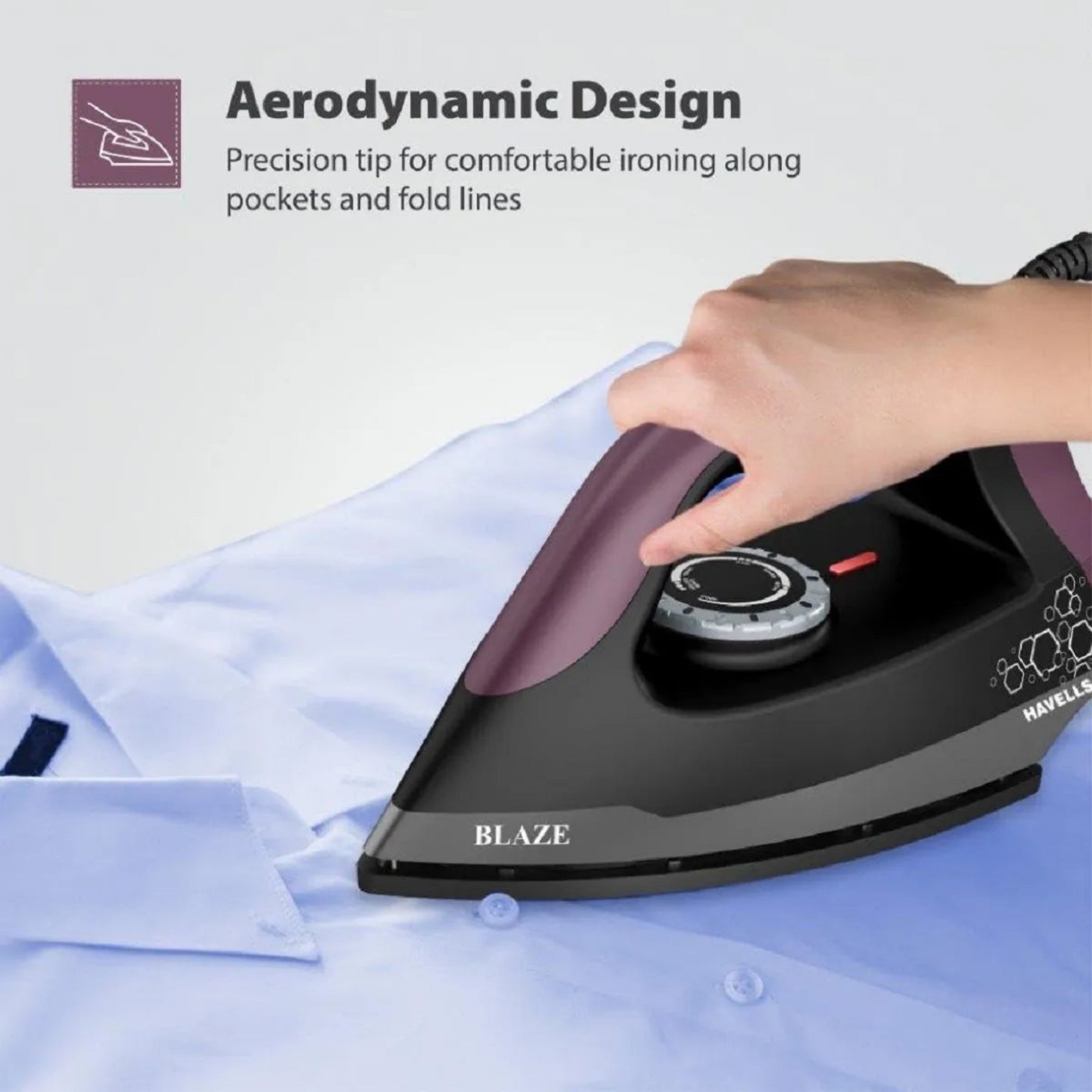 Havells Blaze Heavy Weight Dry Iron 1250W