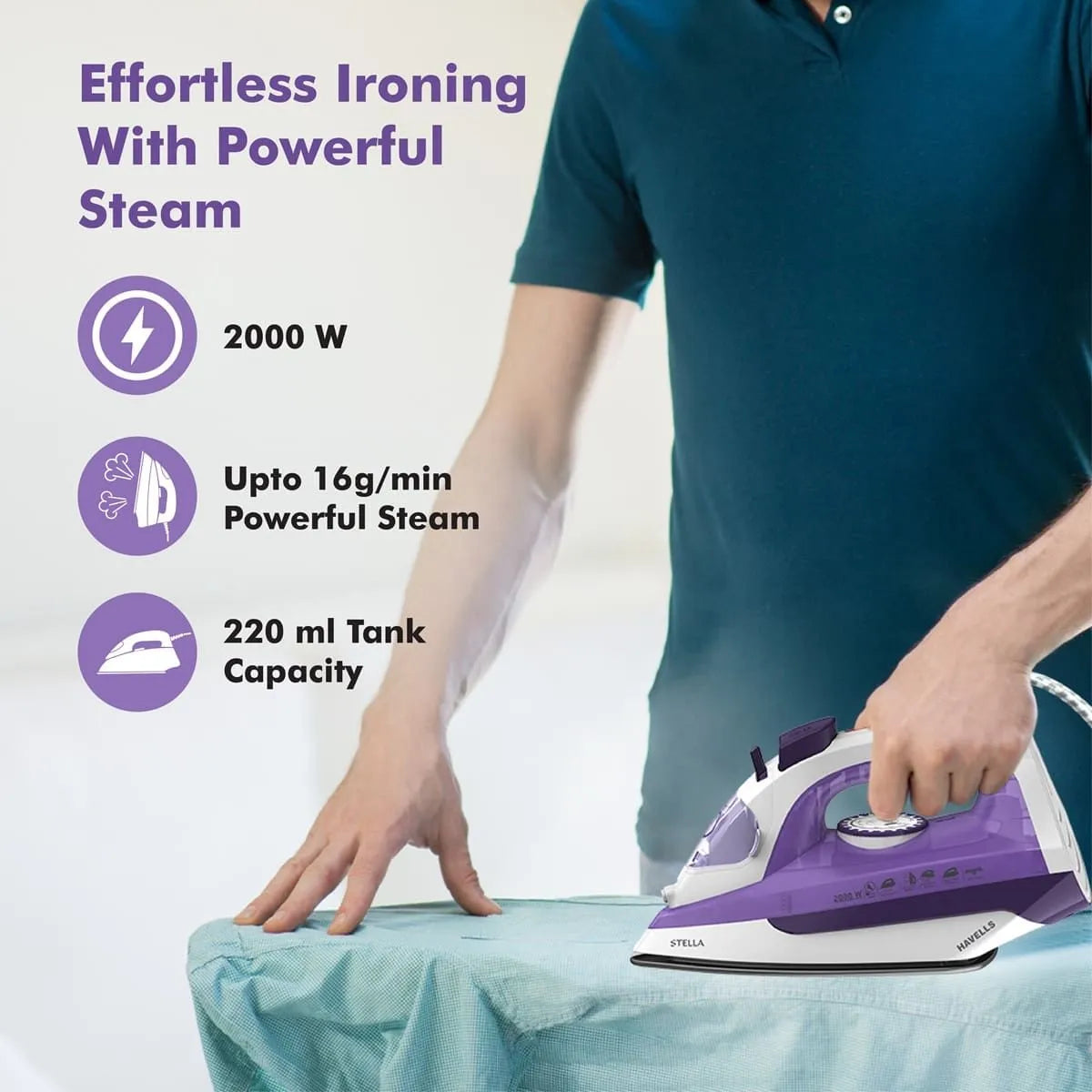 Havells Stella 2000W Steam Iron