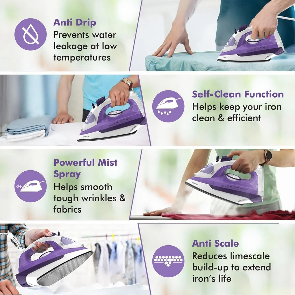 Havells Stella 2000W Steam Iron