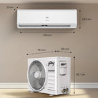 Godrej 1.5 Ton 3 Star, Hot & Cold 52°C to -7°C, 5 Years Comprehensive Warranty, AI Powered, 4 Way Air Swing, Self Clean Technology, Inverter Split AC