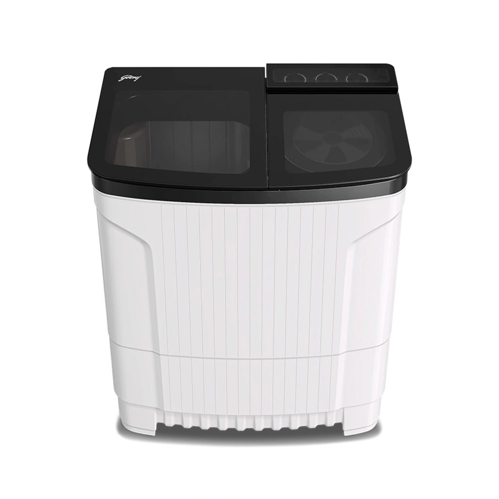  Godrej 8kg Semi Automatic Washer Toughened Glass Lids and 5 Years Comprehensive Warranty Display