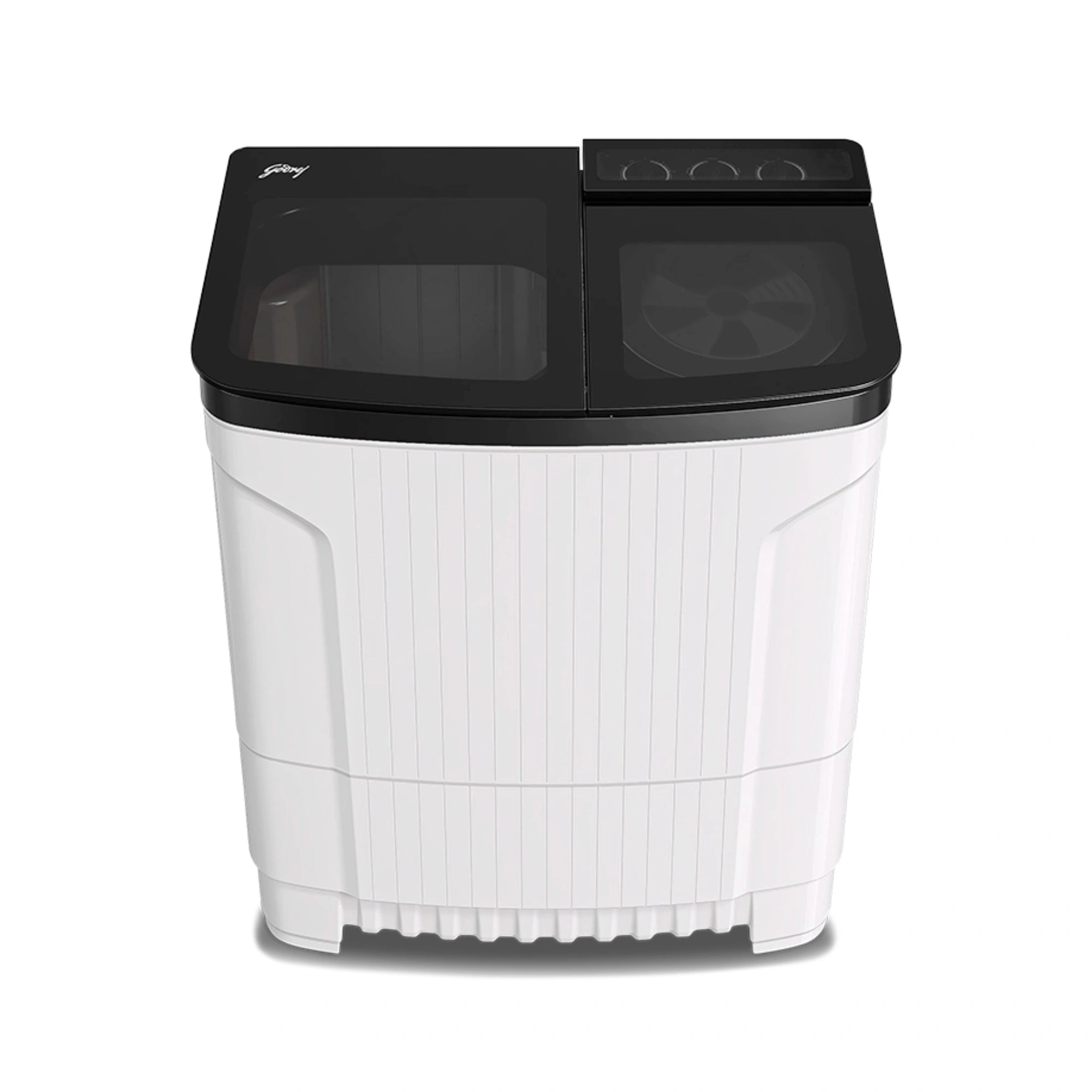 Godrej 8kg Semi Automatic Washer Toughened Glass Lids and 5 Years Comprehensive Warranty Display