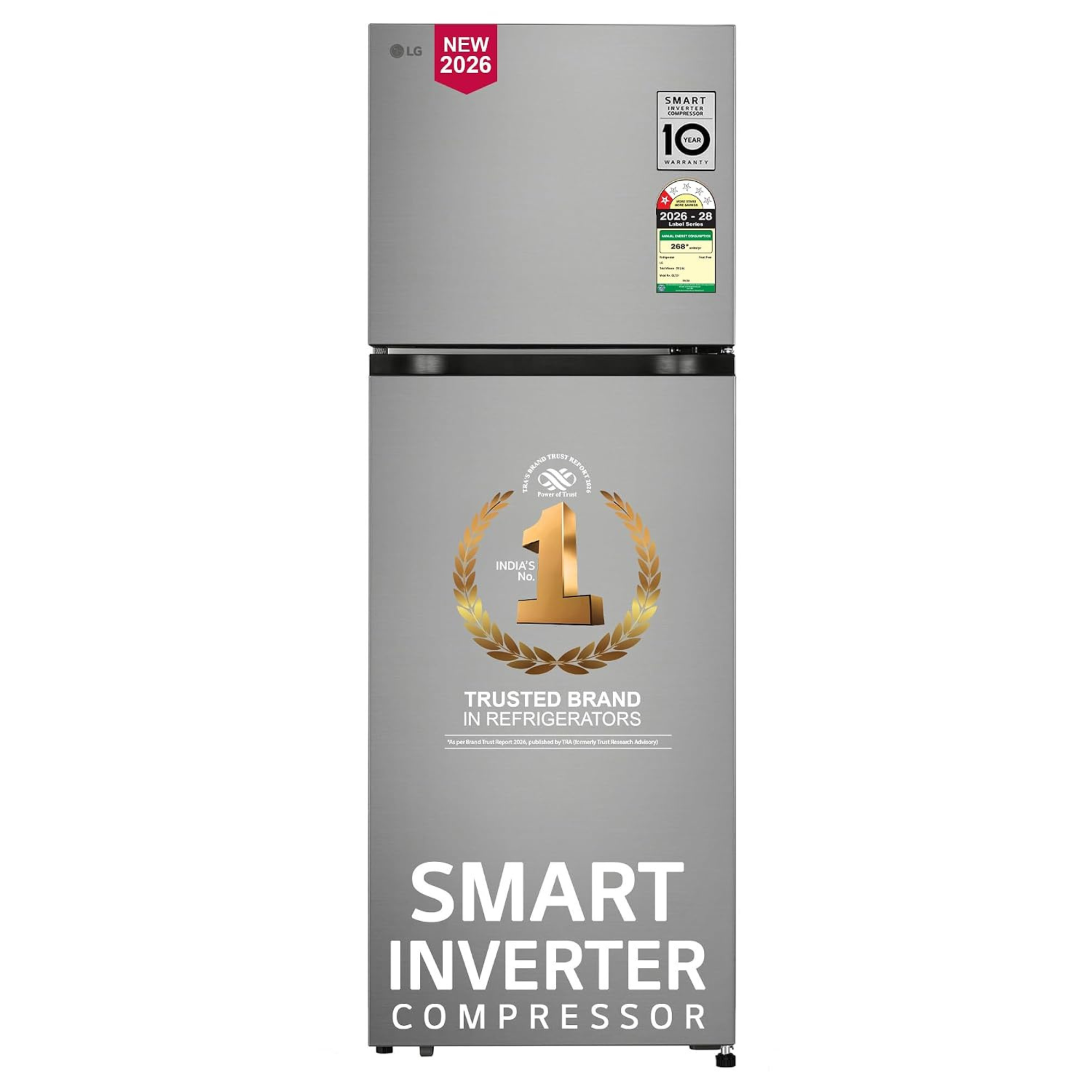  LG 251L Smart Inverter Double Door Refrigerator GLT2516WWPZ - Kanha Electronics Amritsar