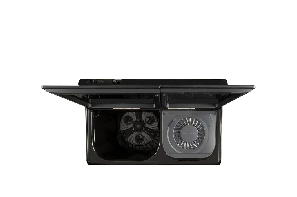 LG 9 KG Washing Machine with Dual Spin Shower, 3+1 Wash Program, Rat Away Technology, Onyx Black, 5 Star (PX900H9SO4Z)