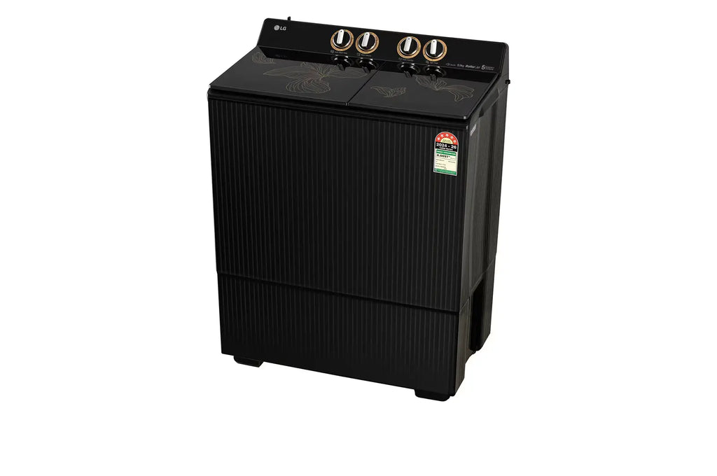 LG 9kg Semi Automatic Washer PX900H9SO4Z showing anti-rodent Rat Away protection base at Kanha Electronics Chheharta Amritsar