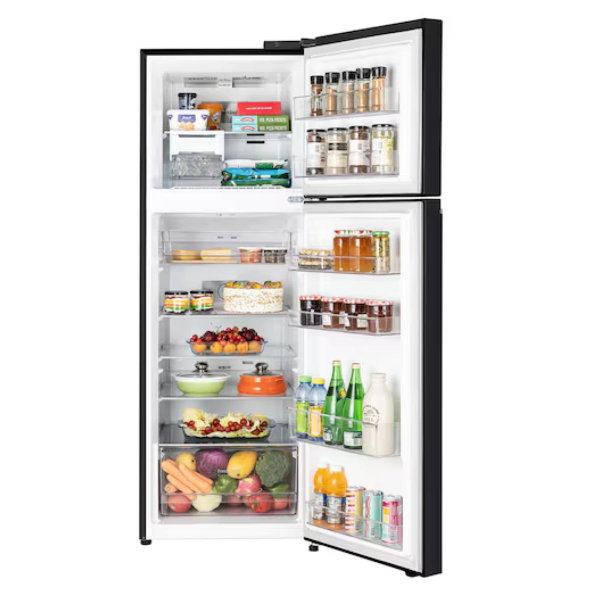 LG 343 litre double door refrigerator GL-S382SESY smart inverter frost free fridge available at Keshav Electronics Amritsar