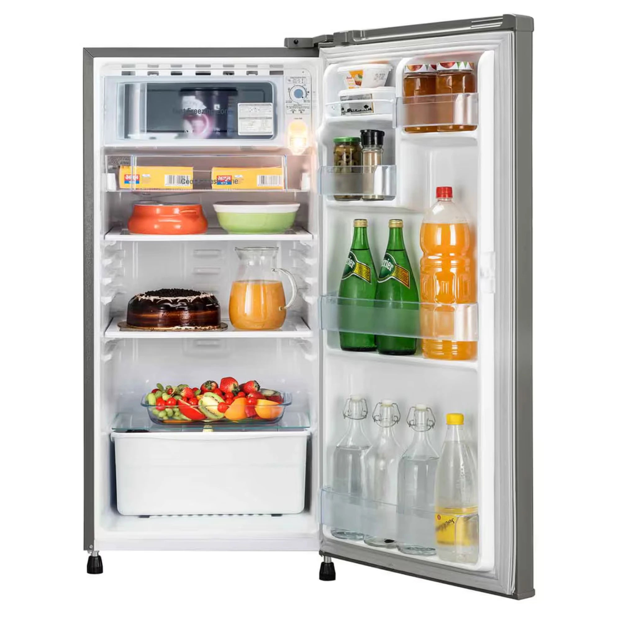 LG 180 L Direct Cool Single Door Refrigerator (GL-B181OGXB) Grey Colour Price in Amritsar | Kanha Electronics