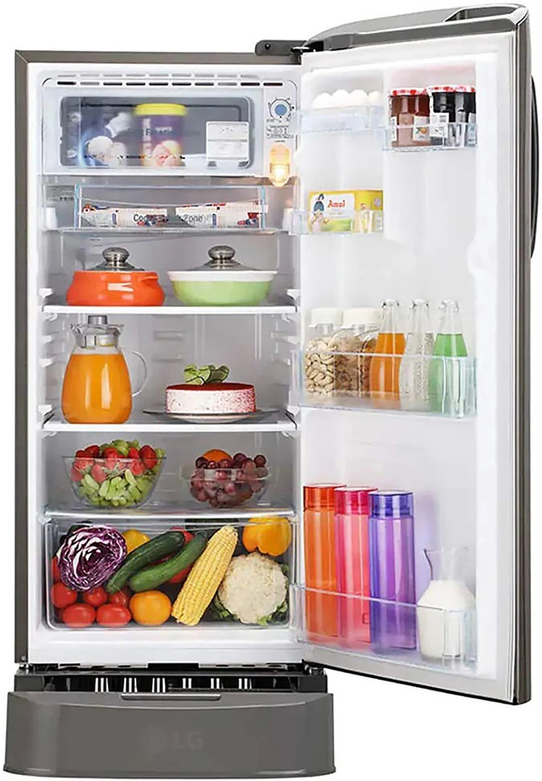 LG 185L 5-Star Smart Inverter Single Door Refrigerator (GL-D201APZU)