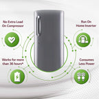 LG 185L 5-Star Smart Inverter Single Door Refrigerator (GL-D201APZU)