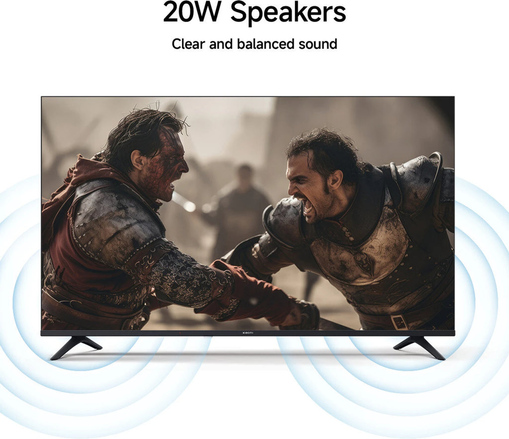 Xiaomi A Series 80cm (32 Inch) HD Google TV - Vivid Picture Engine, Dolby Audio, 8GB Storage, Xiaomi TV+, Google Voice Assistant, Miracast, L32MB-AIN