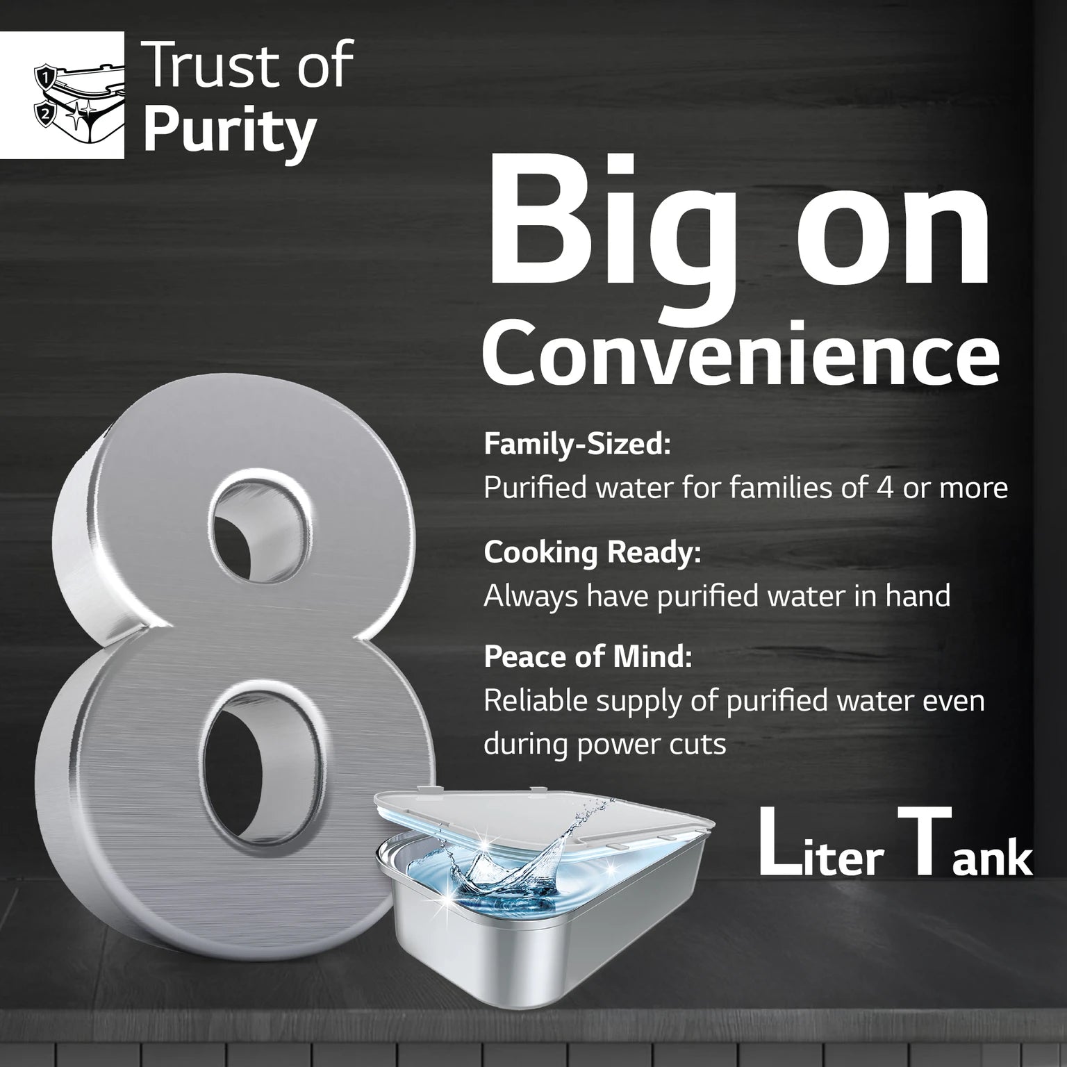LG WW132NF 8L RO Water Purifier