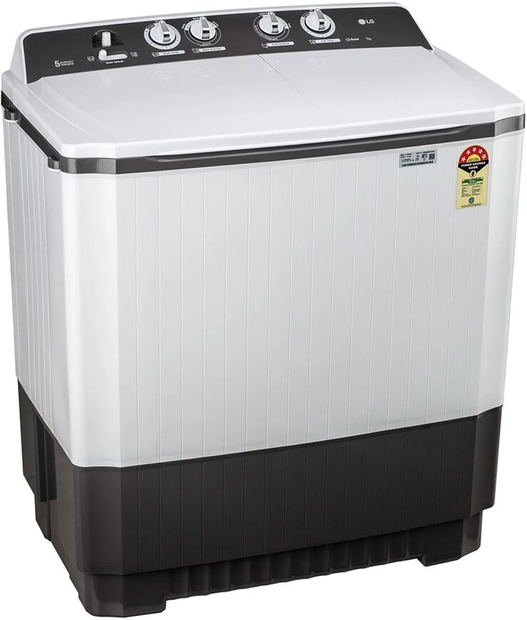 LG 7 kg 5 Star Semi Automatic Washing Machine P7010NGAZ Dark Grey - Kanha Electronics Amritsar