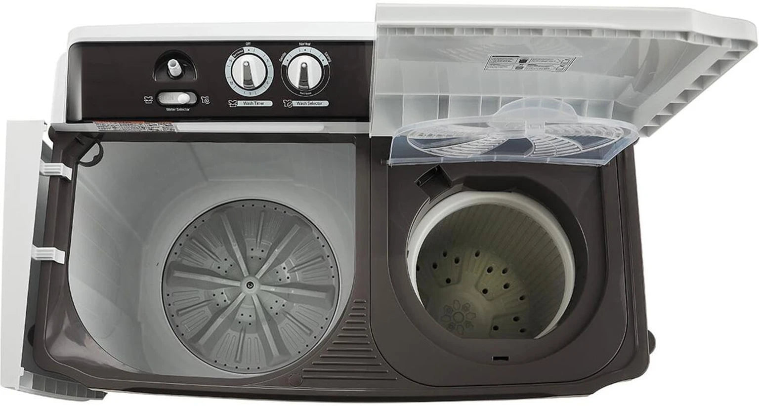 LG 7 kg 5 Star Semi-Automatic Top Load Washing Machine (P7010NGAZ, Dark Grey)