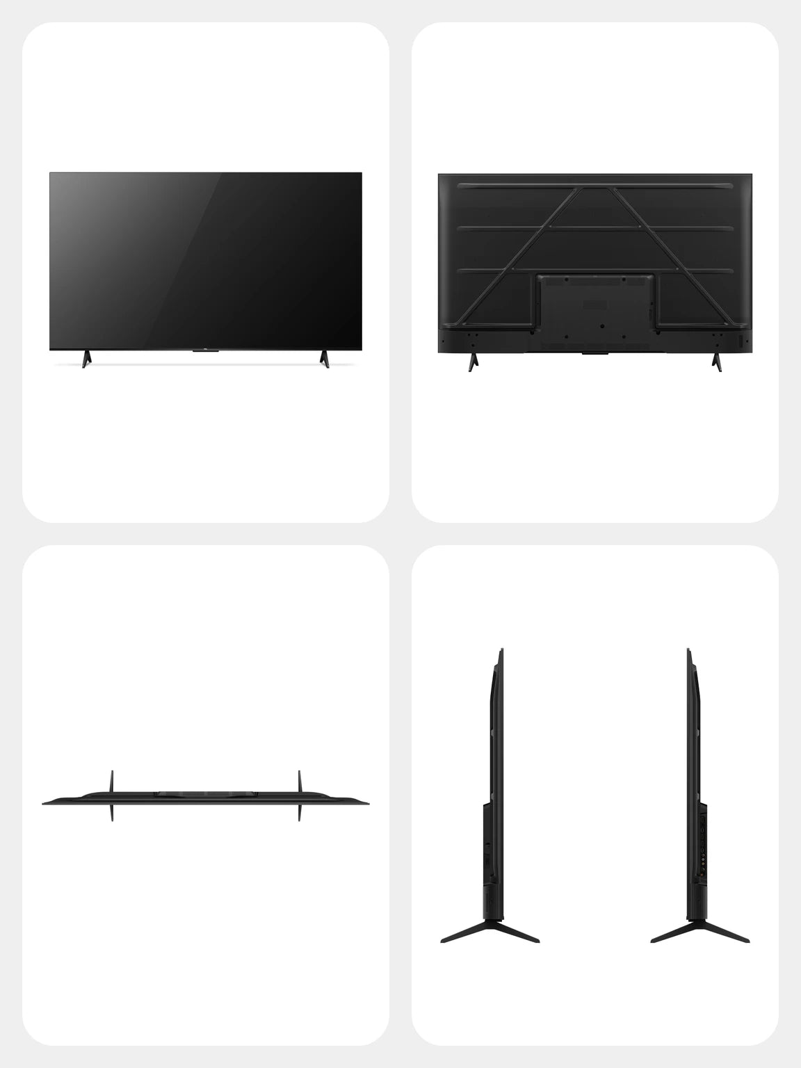 TCL T6D 163.83 cm (65 inch) QLED Ultra HD (4K) Smart Google TV 2026 Edition with HDR10+ Dolby Vision- Atmos 28W HVA Panel TCL AI Slim & Uni body Design (65T6D)