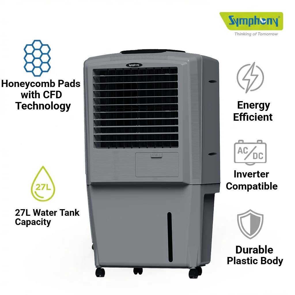 Symphony HiFlo 27 Household Indoor Air Cooler