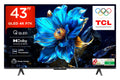 TCL 43 Inch QLED 4K Smart Google TV P7K Price in Amritsar CSD Offer Kanha Electronics, CSD Dealer.