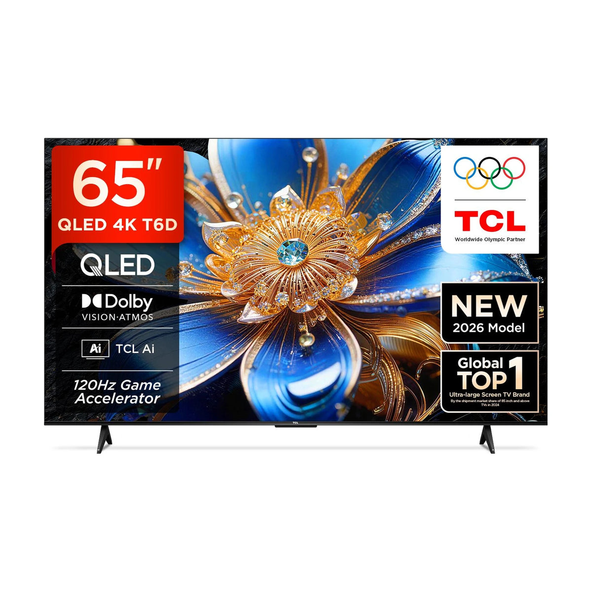 TCL 65T6D 65-inch 4K QLED Smart Google TV at Kanha Electronics, Amritsar, Punjab