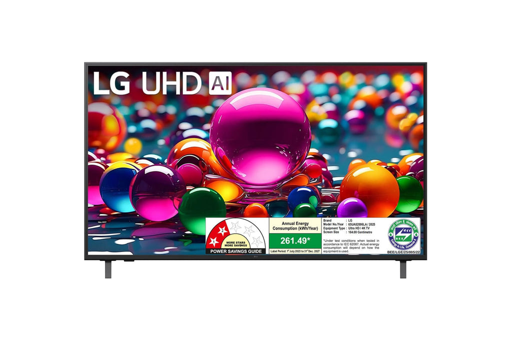 LG 65 Inch (164 cm) 4K UHD Smart LED TV 65UA8200