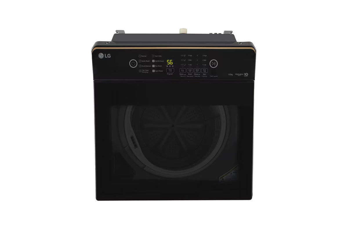 LG 8 kg 5 Star Fully-Automatic Top Load Washing Machine (T80KMMB3Z, Middle Black)