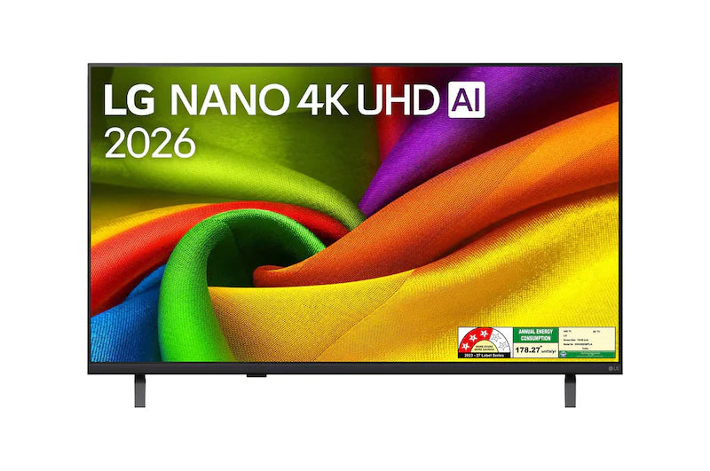 LG 139 cm (55 inch) NanoCell 4K Ultra HD Smart TV with Magic Remote | Alpha 7 AI Processor 4K Gen9 | HDR10 & HLG | 60Hz Native Refresh Rate | webOS Smart Platform | AI Sound | Slim Design | 2026 Edition