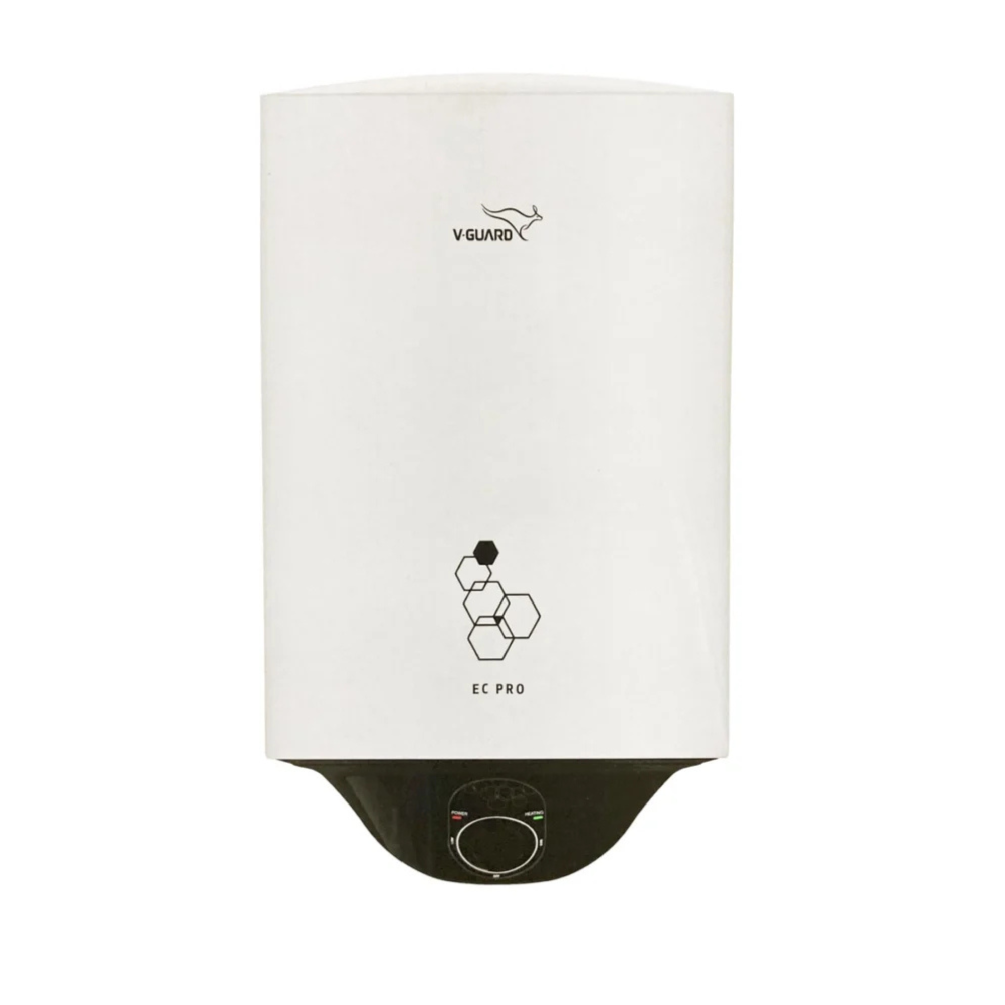 V-Guard Eco Pro 25 Litre Glass Lined Storage Water Geyser White 5 Star Free Installation - Kanha Electronics Amritsar