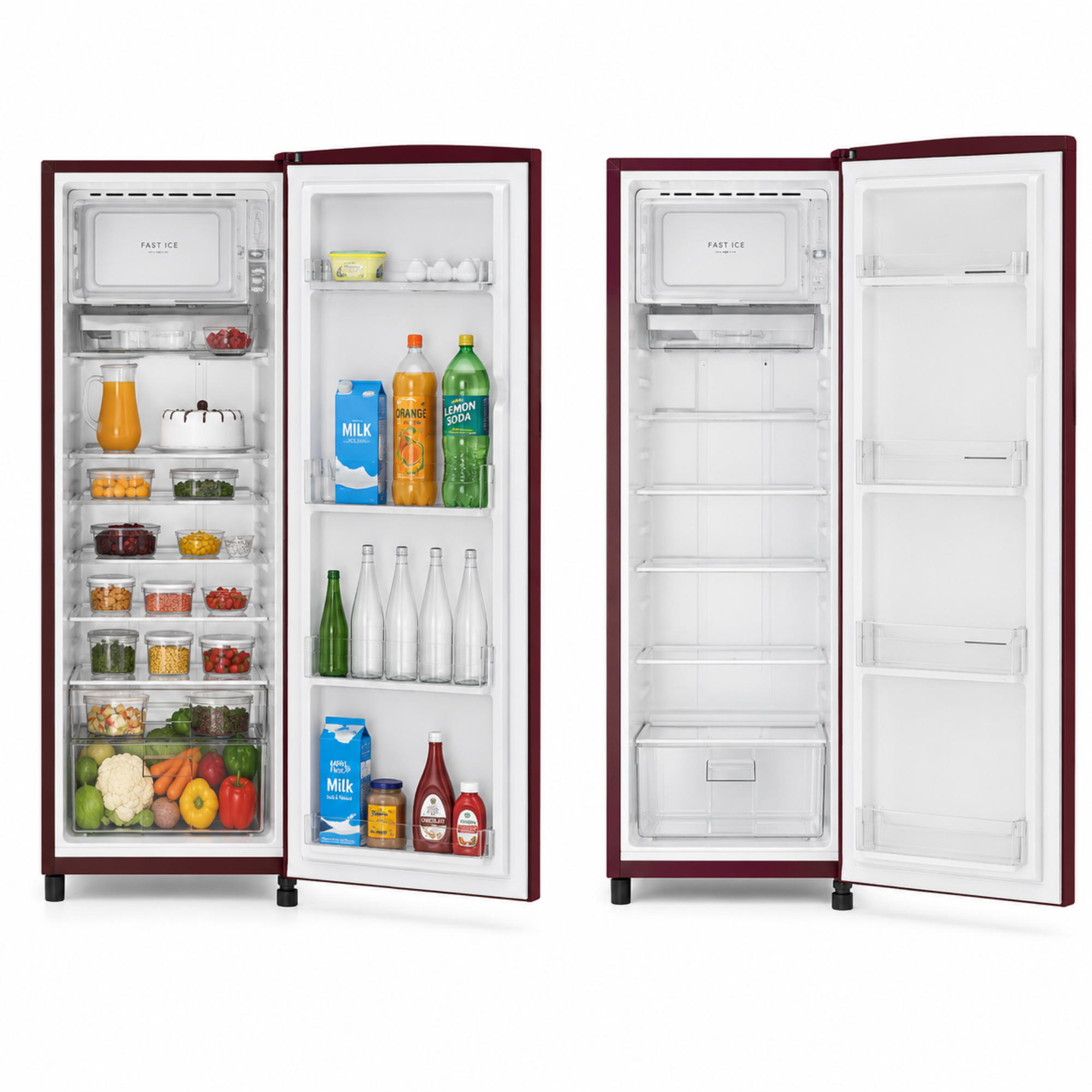 Whirlpool 236L Single Door Refrigerator with Organized Food Storage